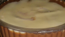 Mousse de nutella com leite ninho