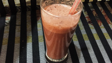 Vitamina de banana especial