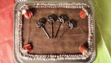 Bolo de chocolate trufado mentolado