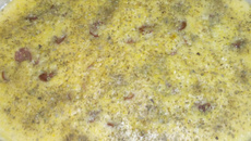 Angu de canjiquinha temperado