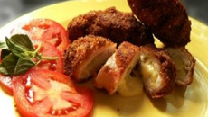 Rolinho de frango suculento