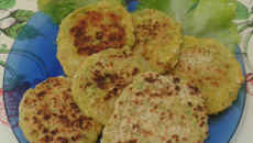 Hambúrguer de abobrinha