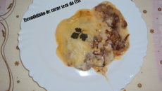 Escondidinho de carne seca da Cris