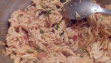 Frango desfiado bem temperado rápido, fácil e gostoso