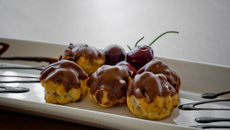 Carolinas recheadas com doce de leite