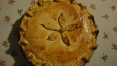 Torta de camarão com catupiry