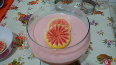 Torta mousse de goiaba