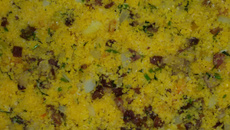 Farofa de cuscuz da Bahia