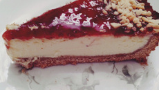 Cheesecake de morango
