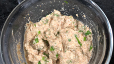 Hambúrguer vegano da Ana