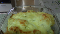 Couve-flor ao molho branco