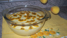 Mousse de maracujá consistente