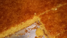 Bolo de flocos de milho