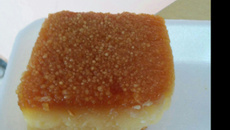 Bolo cremoso de tapioca
