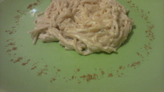 Macarrão ao molho Curry