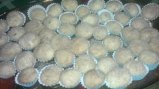 Bala de leite em pó