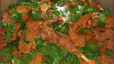 Frango com Ora-pro-nobis - Culinária Mineira Típica