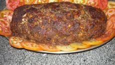 Rocambole de carne moída