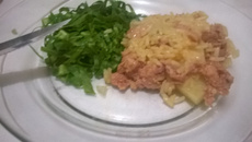 Arroz com linguicinha