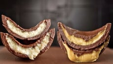 Ovo de Páscoa proteico de verdade recheado com 3 opções de sabores