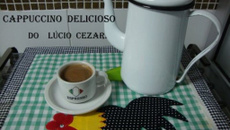 Capuccino delicioso do Lúcio Cezar