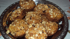 Muffins de amêndoas