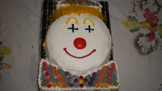 Bolo palhaço