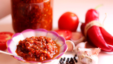 Molho de pimenta saborosa que não arde