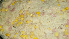 Risoto de frango