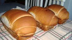 Pão de forma caseiro