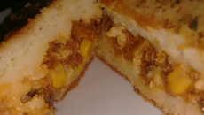 Torta de sardinha com atum