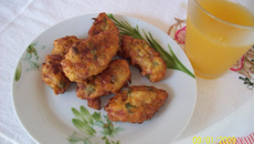 Bolinho de mortadela da Dê