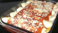 Panqueca Marguerita de Batatas