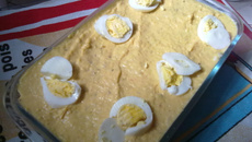 Arroz com creme de milho