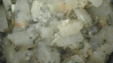 Batata doce refogada