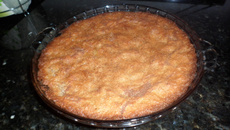 Torta de banana preguiçosa