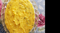 Purê de batata baroa