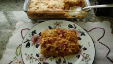 Escondidinho de carne seca com abóbora do Lucio Cezar