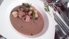 Sopa de feijão da Isabela