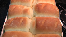 Pão caseiro de milho da Jaque