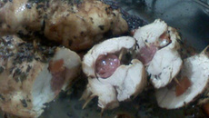 Peito de frango recheado