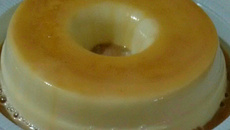 Pudim que não vai ao forno