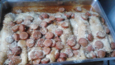 Panqueca de salsicha