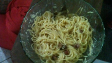 Macarrão á carbonara