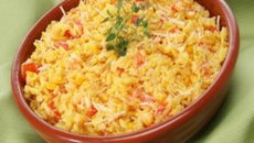 Arroz cremoso com especiarias e coco