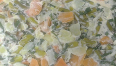 Salada de maionese (batata e cenoura)
