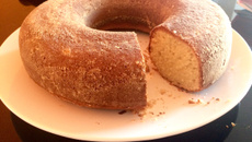 Bolo de laranja de liquidificador