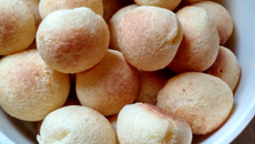Pão de queijo sem óleo