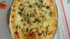 Lasanha de abobrinha com frango