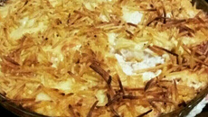 Arroz cremoso de frango